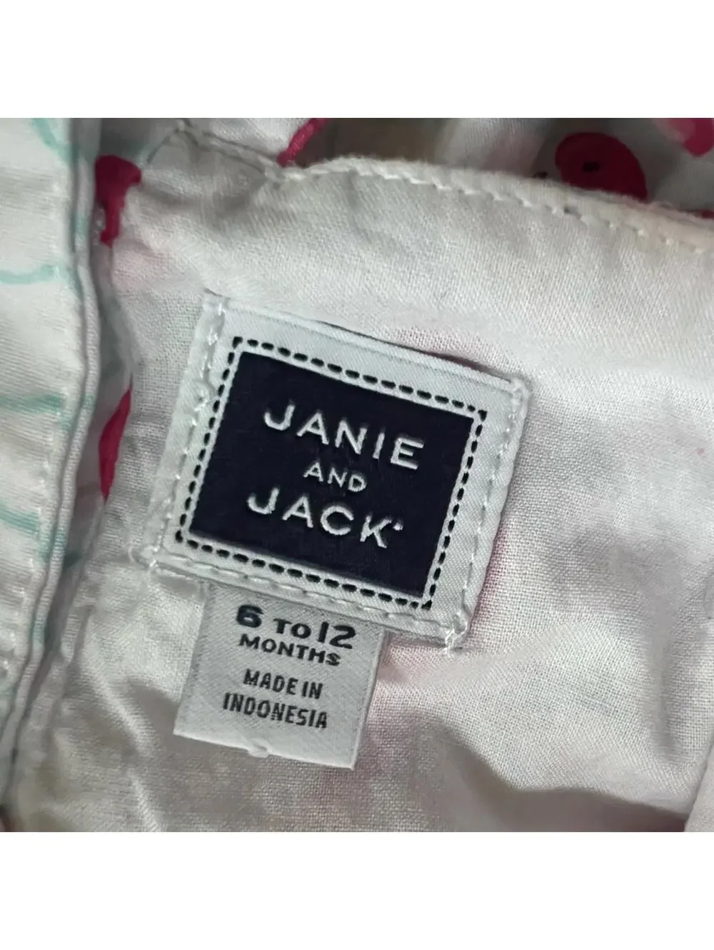 Janie‎ and Jack Flamingo Print Dress with Pink Flower